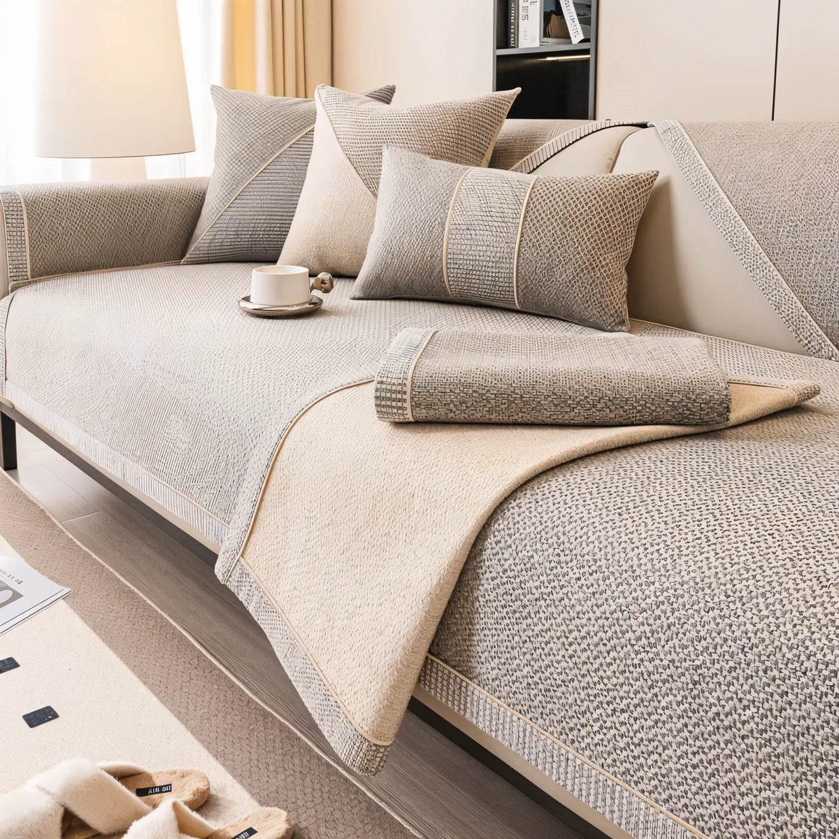 Anti-Slip Elastic Sofa Cover for Furniture Protection