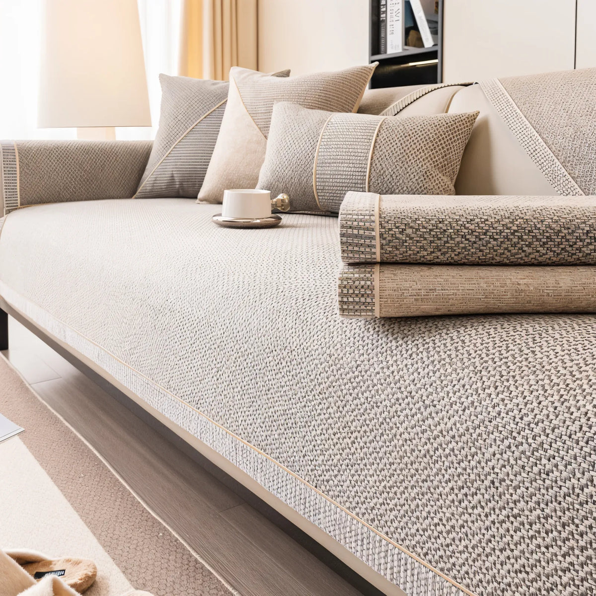 Anti-Slip Elastic Sofa Cover for Furniture Protection