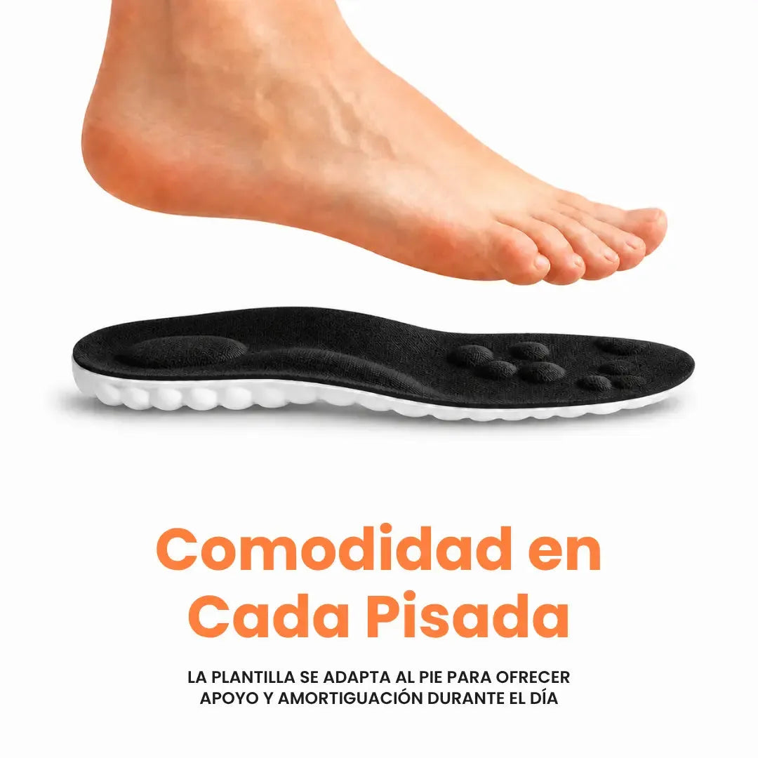 Arch Support Orthopedic Insoles with Heel Cushioning