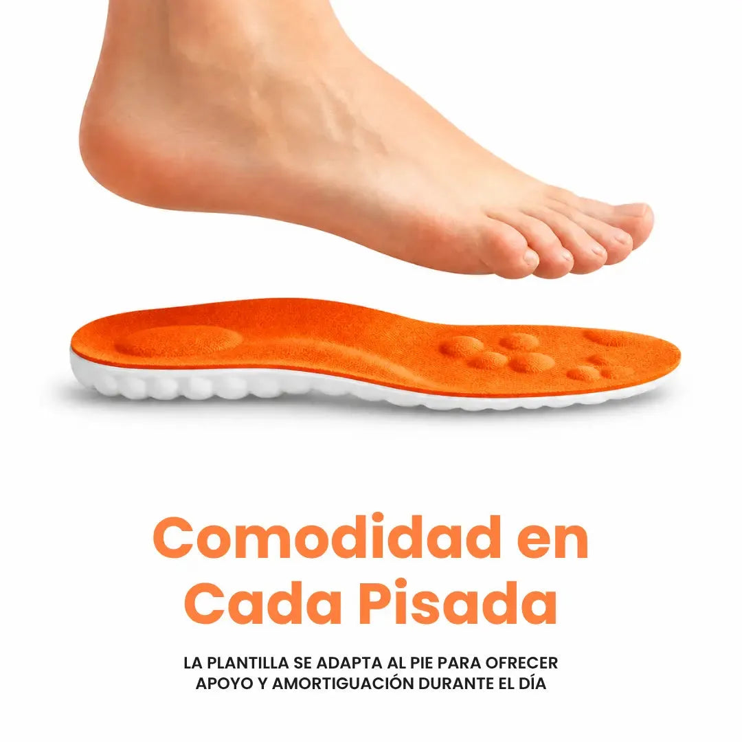 Arch Support Orthopedic Insoles with Heel Cushioning
