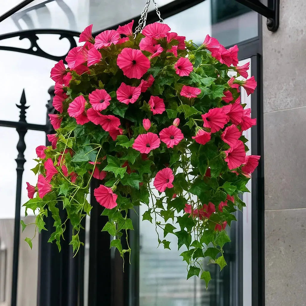 Artificial Morning Glory Stem with UV Resistance