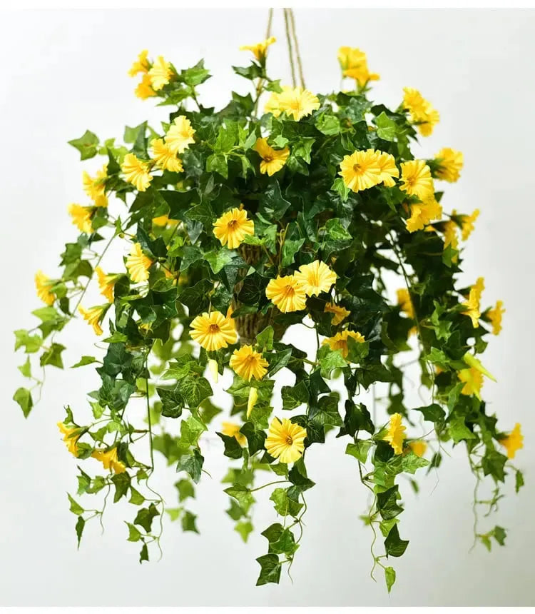 Artificial Morning Glory Stem with UV Resistance