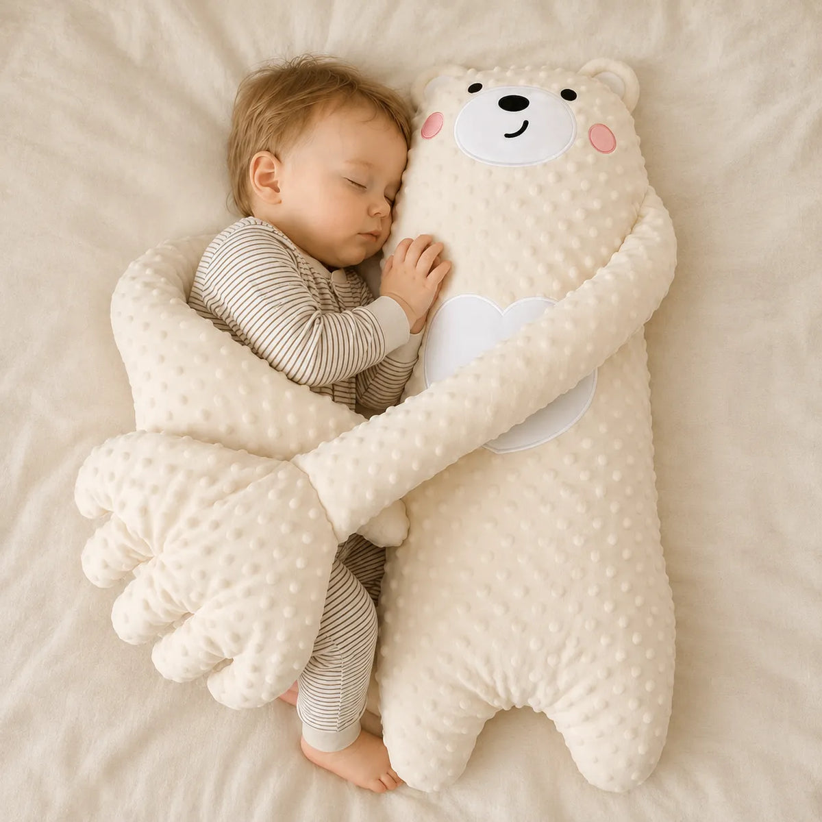 Baby Rhythmic Patting Plush Soothing Toy with Remote