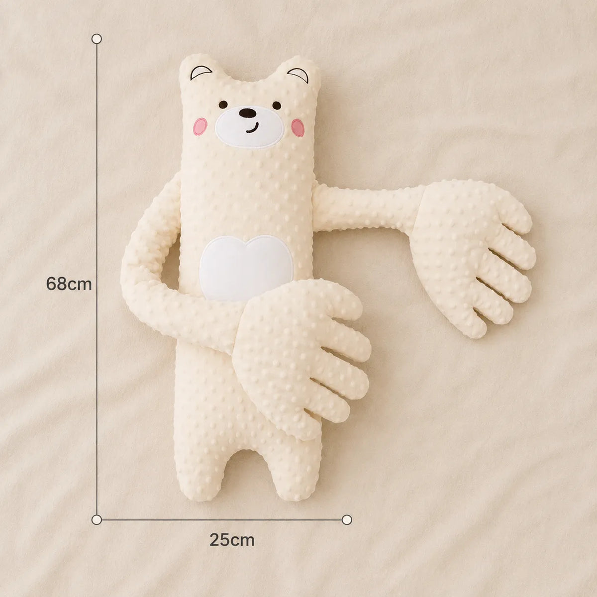 Baby Rhythmic Patting Plush Soothing Toy with Remote