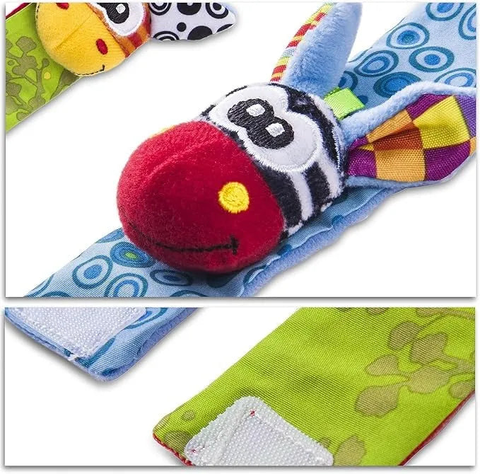 Baby Wrist Rattle and Foot Finder Socks Set