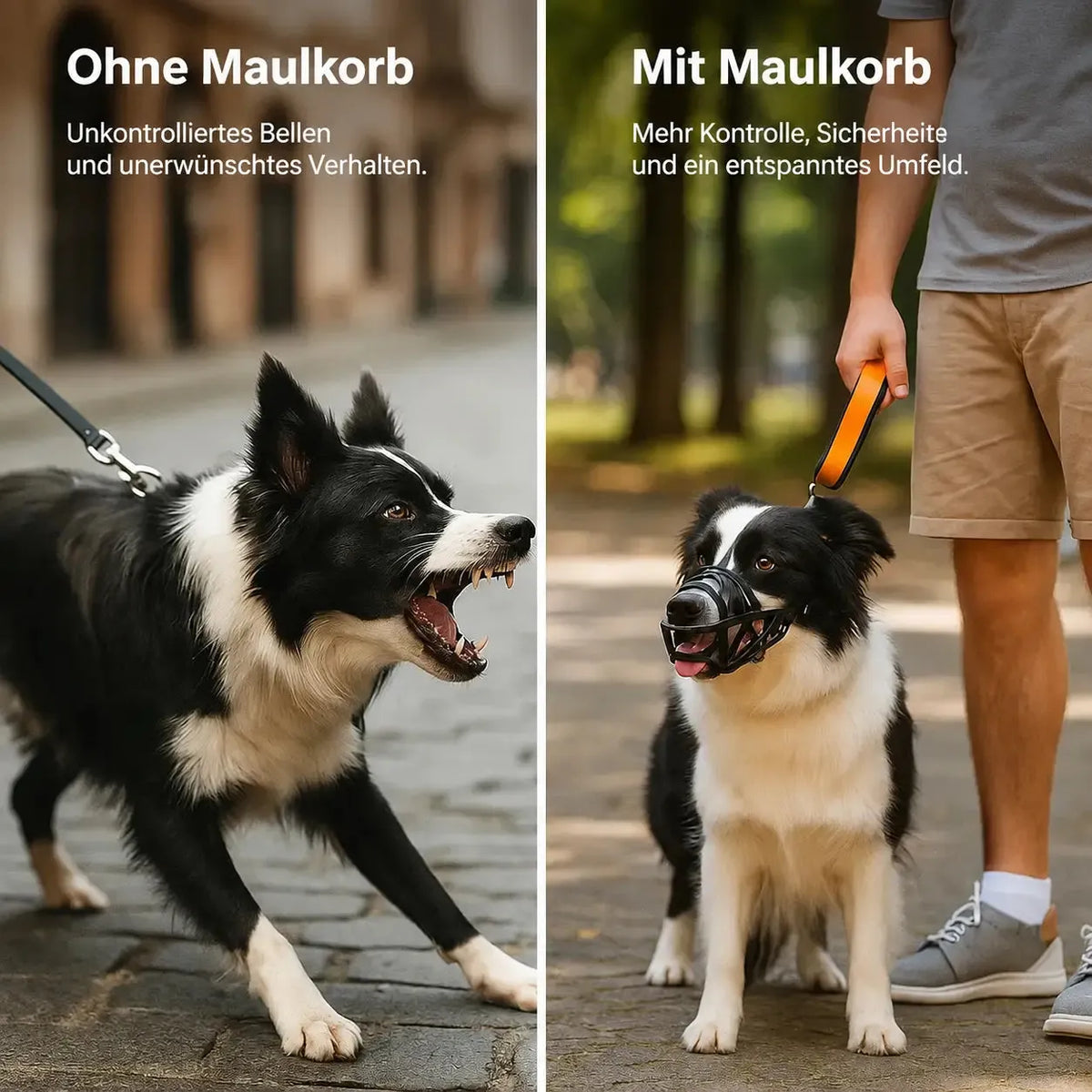 Breathable Dog Muzzle with Adjustable Reflective Strap