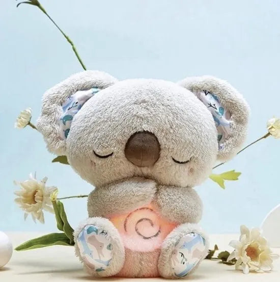 Breathing Plush Stuffed Animal with Night Light