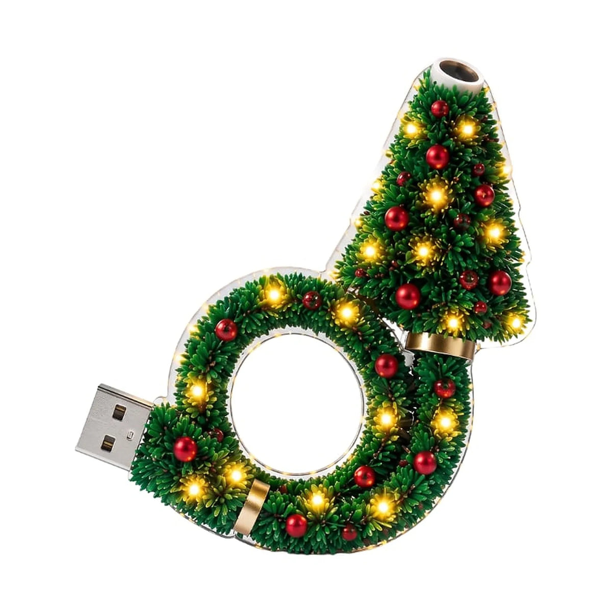 Christmas Tree USB Indoor Projector Lamp with LED Patterns