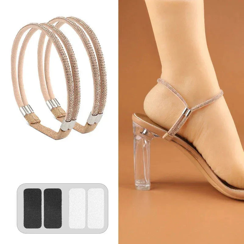 Comfort Fit Elastic Shoe Straps