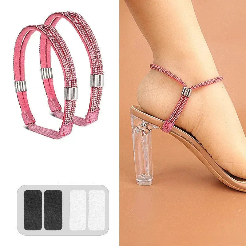 Comfort Fit Elastic Shoe Straps