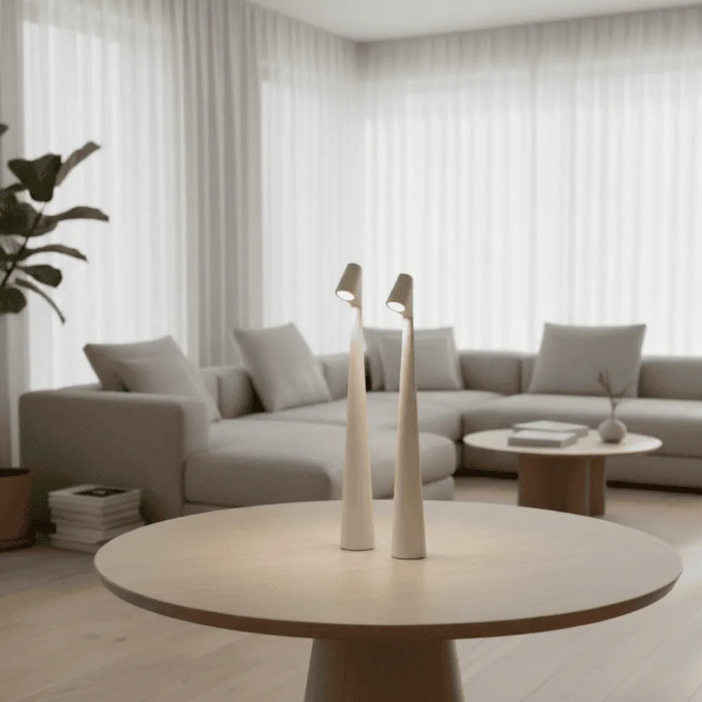Cordless LED Table Lamp with 3-Level Touch Dimming