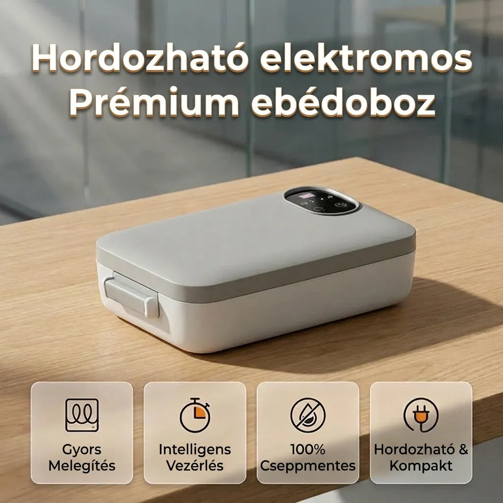 Cordless Self-Heating Electric Lunch Box
