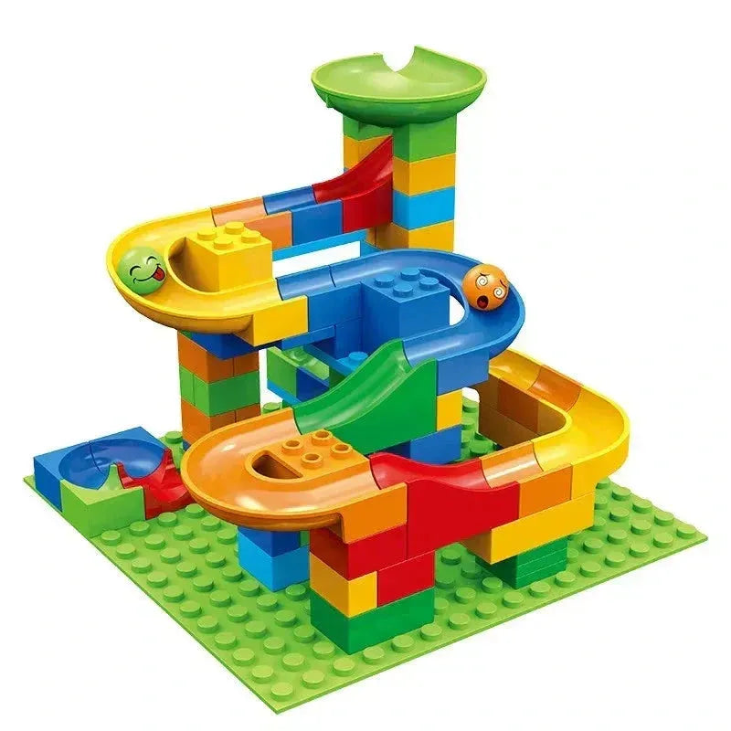 Creative Marble Run Building Block Set for Ages 3+