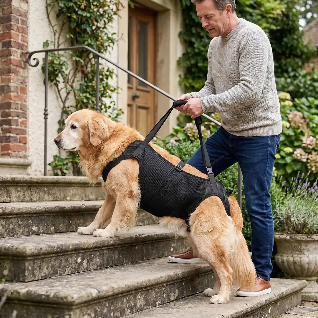 Dog Lift Harness with Adjustable Support Straps