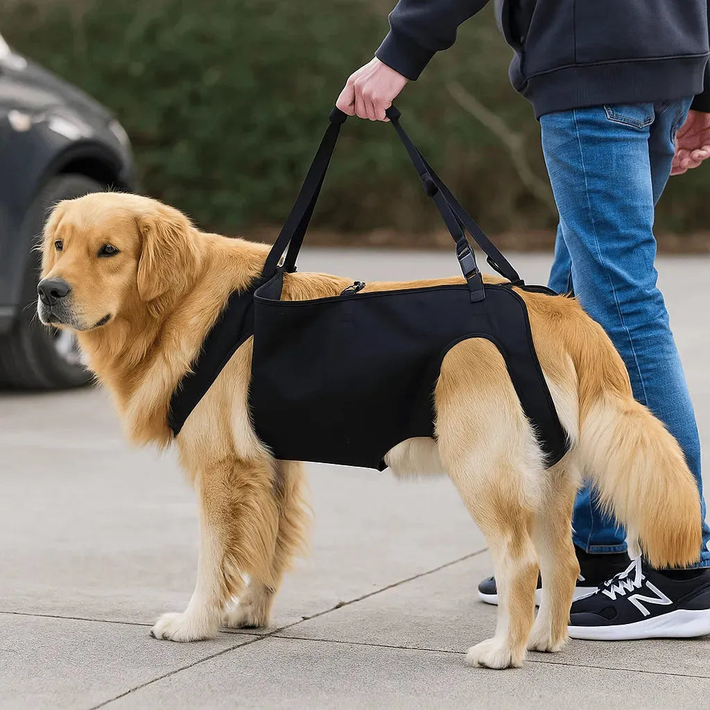 Dog Lift Harness with Adjustable Support Straps