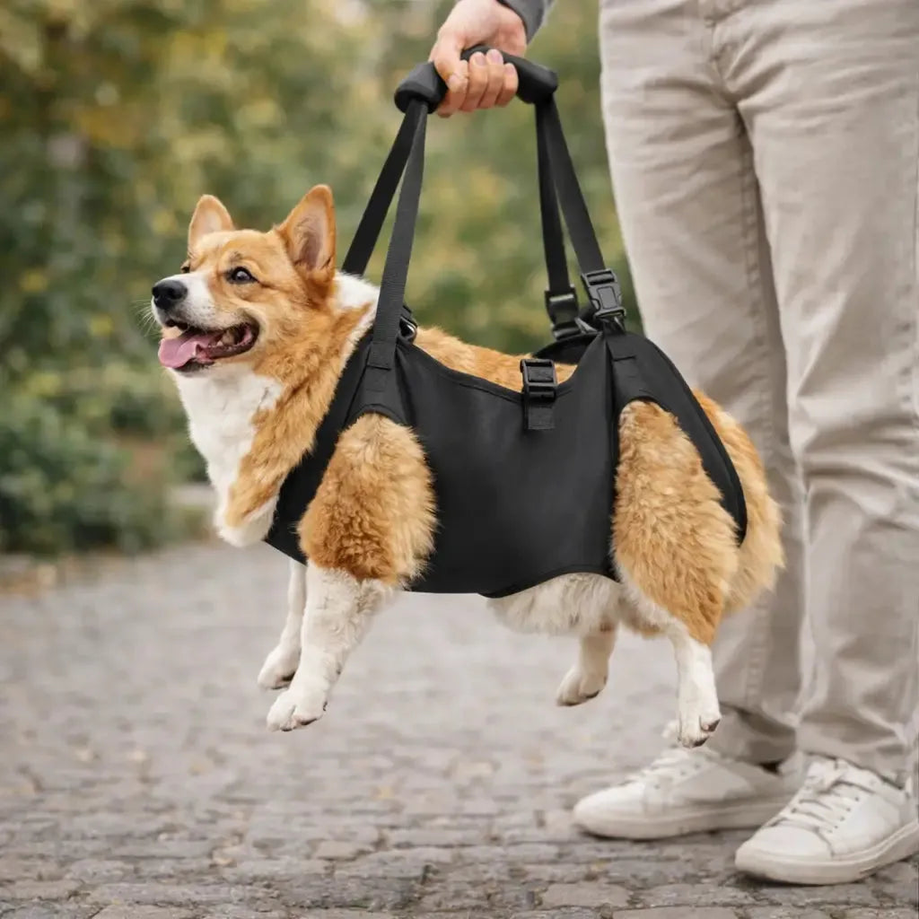 Dog Lift Harness with Adjustable Support Straps