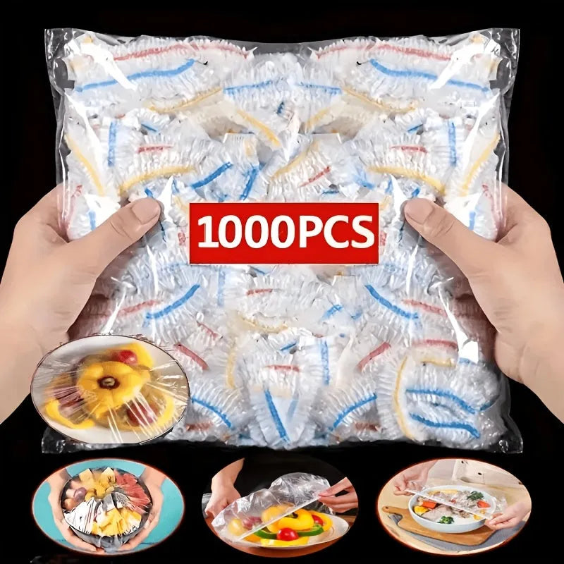 Elastic Disposable Food Storage Covers with PE Film
