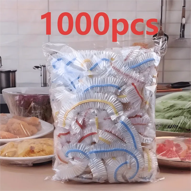 Elastic Disposable Food Storage Covers with PE Film