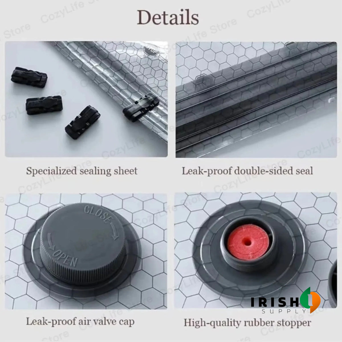 Electric Travel Vacuum Pump with Compression Bags