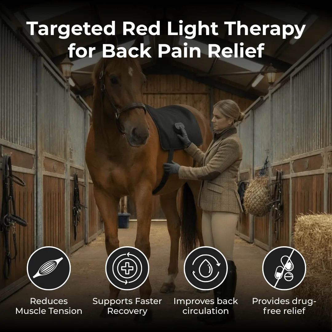 Equine Red Light Therapy Back Wrap