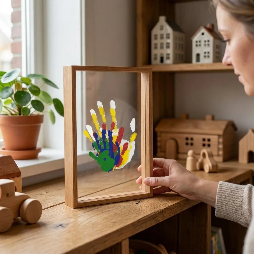 Family Handprint Keepsake Craft Kit with Frame