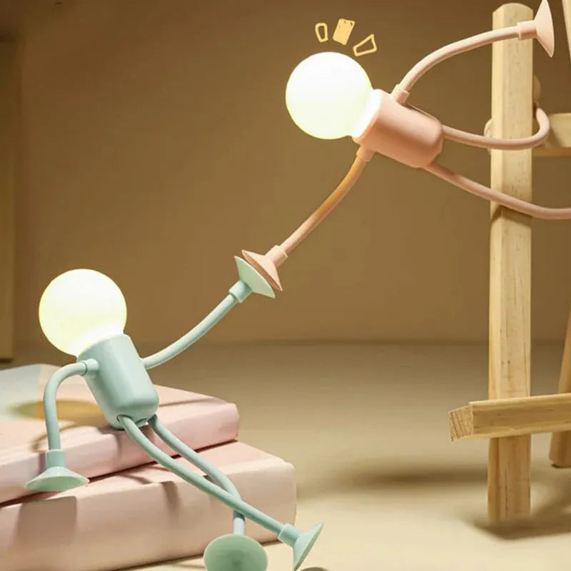 Flexible Ambient Night Light with Bendable Design