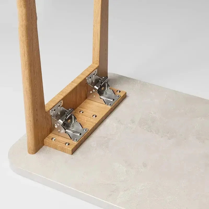 Folding Table Leg Brackets with 90° Automatic Lock