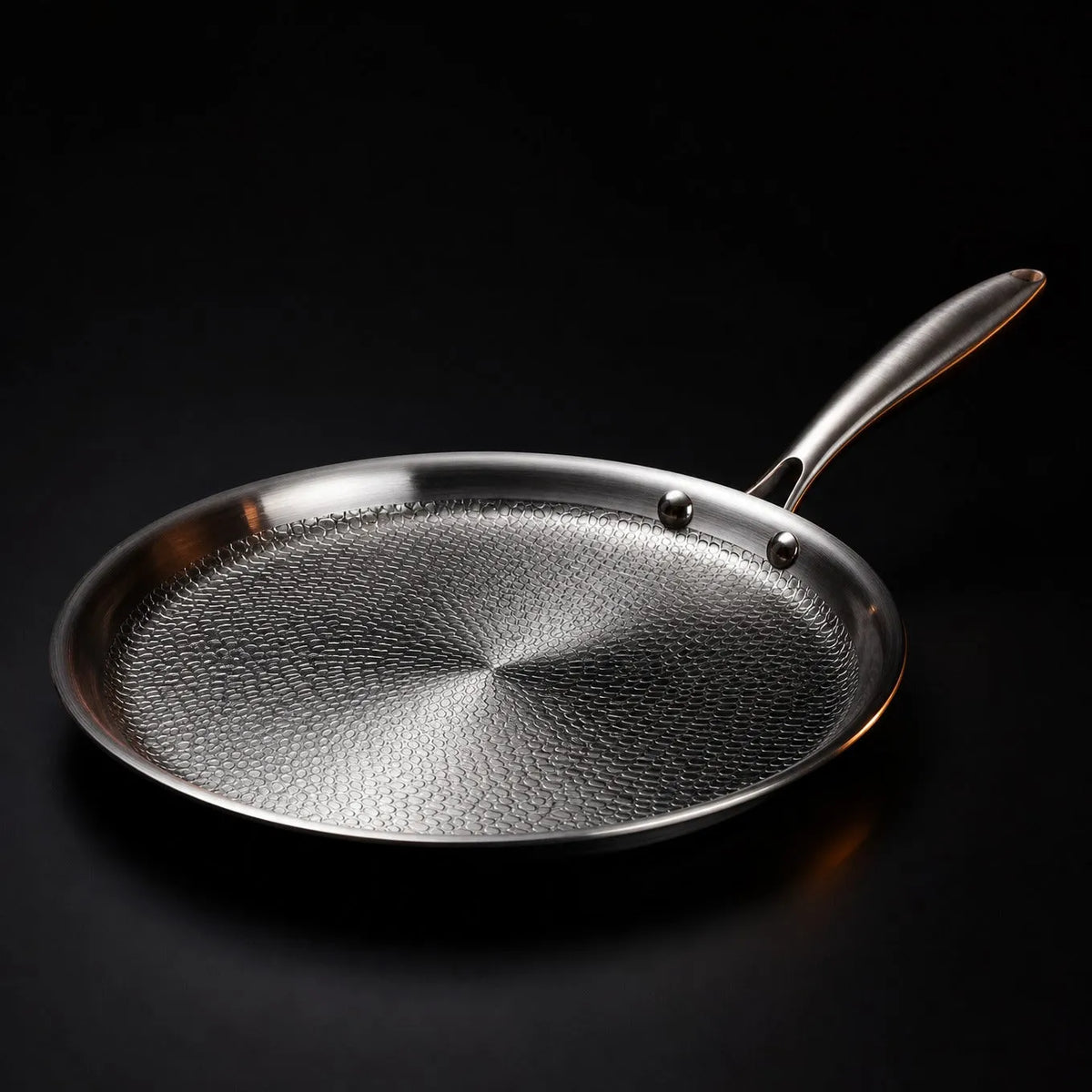 Hand-Hammered Titanium Crepe Pan
