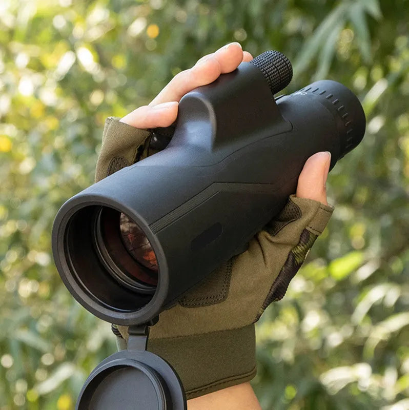 HD Monocular Telescope with Compact Lightweight Design