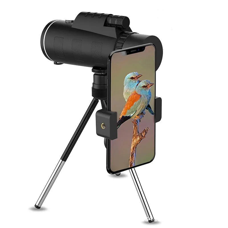 HD Monocular Telescope with Compact Lightweight Design