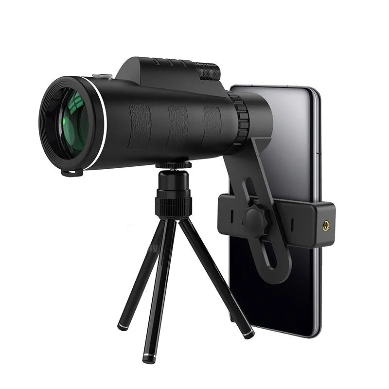 HD Monocular Telescope with Compact Lightweight Design