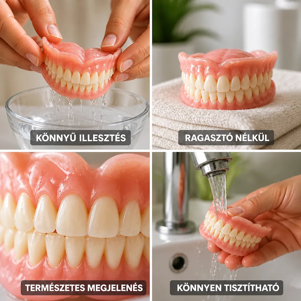 Heat-Moldable Custom Fit Denture Set