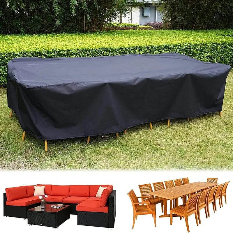 Heavy-Duty Waterproof Patio Furniture Cover with Storage Bag