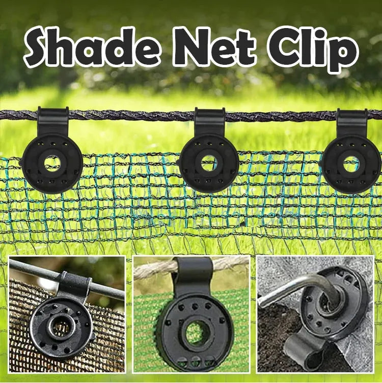 Heavy-Duty Windproof Net and Tarp Clips