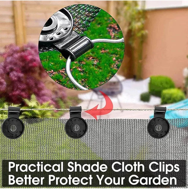 Heavy-Duty Windproof Net and Tarp Clips
