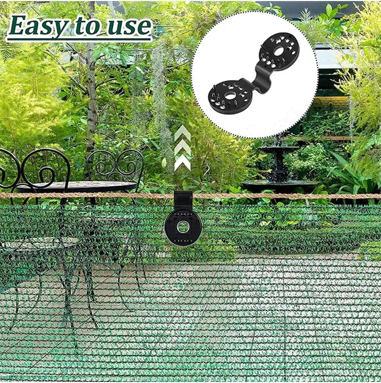 Heavy-Duty Windproof Net and Tarp Clips
