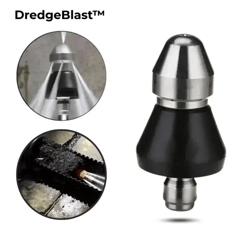 High Pressure Drain Cleaning Jetter Nozzle for Garden Hose