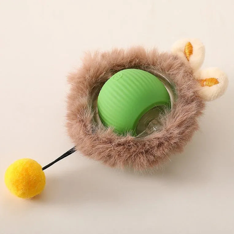 Interactive Pet Chaser Ball Toy with LED Light