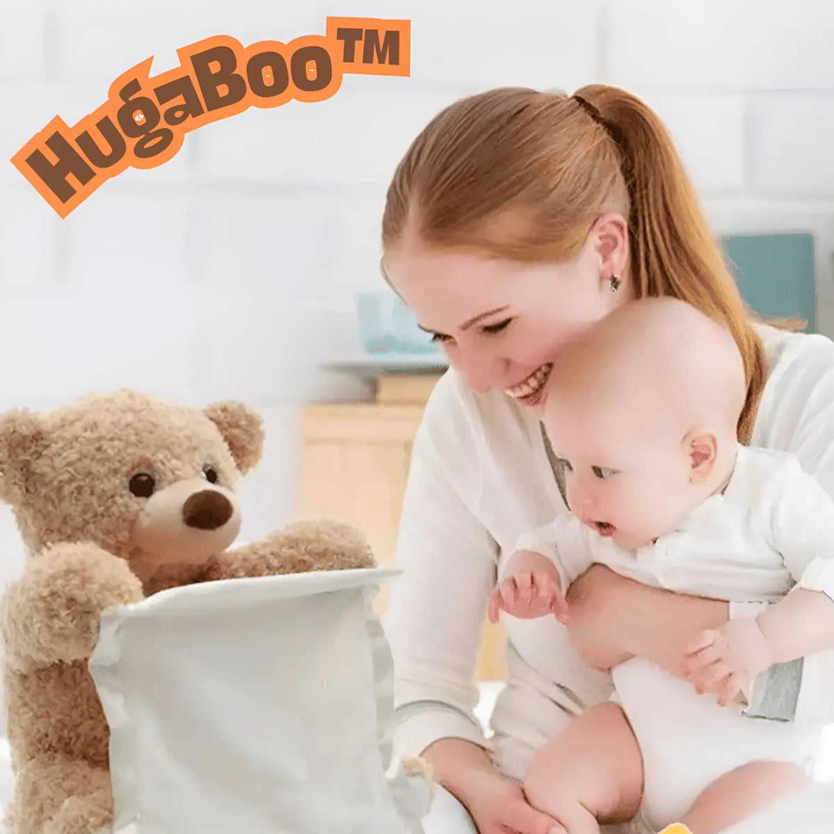 Interactive Plush Teddy Bear with Moving Arms