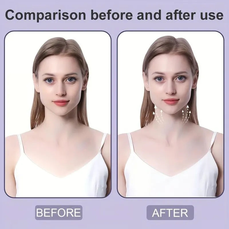 Invisible Neckline and Jawline Lifting Tape