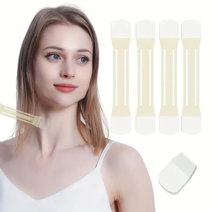 Invisible Neckline and Jawline Lifting Tape