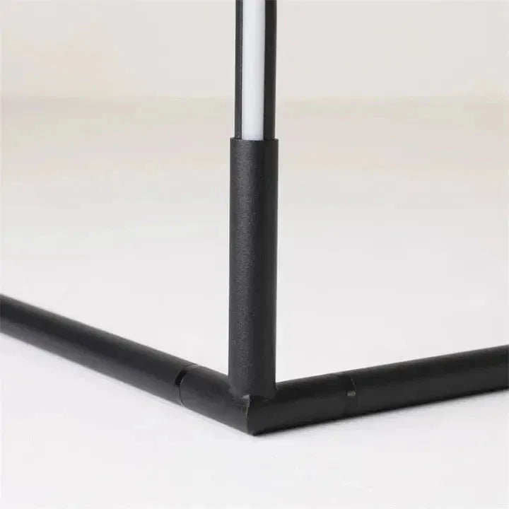LED Corner Floor Lamp with Adjustable Brightness and Remote Control