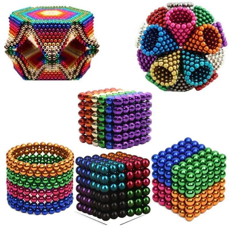 Magnetic Balls Creative Building Set for Geometric Sculptures