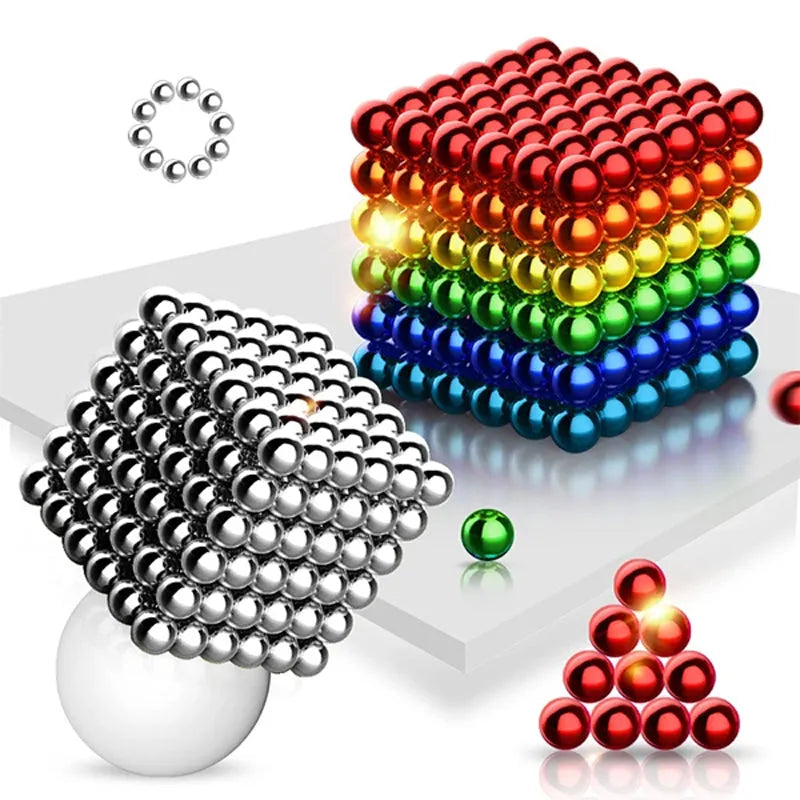 Magnetic Balls Creative Building Set for Geometric Sculptures