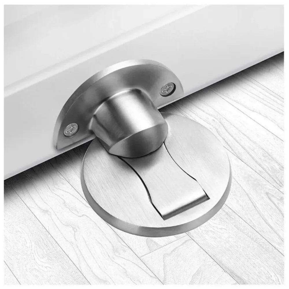 Magnetic Door Stop with Concealed Mounting Bracket