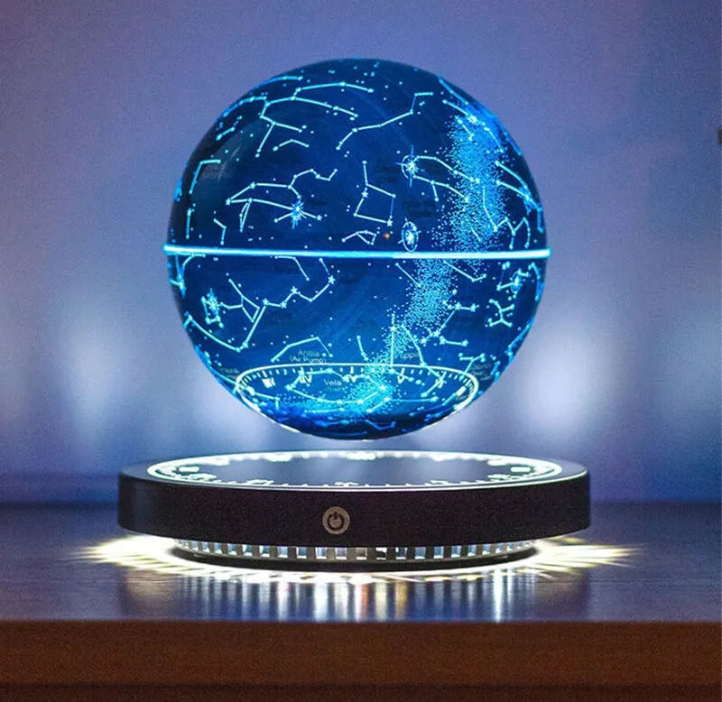 Magnetic Levitation Star Map Lamp with 360-Degree Rotation