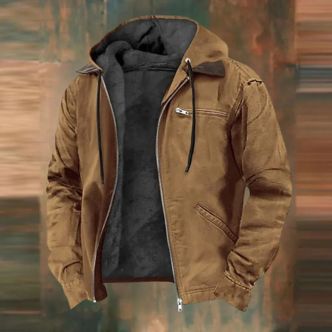 Men's Autumn Jacket with Elegant Cut