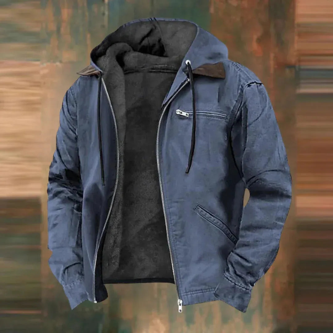 Men's Autumn Jacket with Elegant Cut