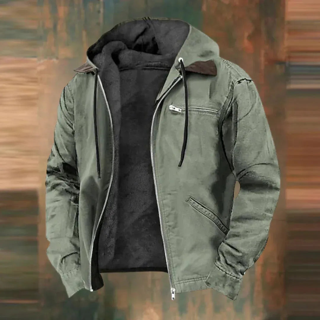 Men's Autumn Jacket with Elegant Cut