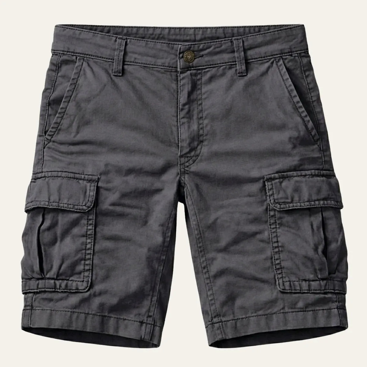 Men's Cargo Shorts with Flap Pockets
